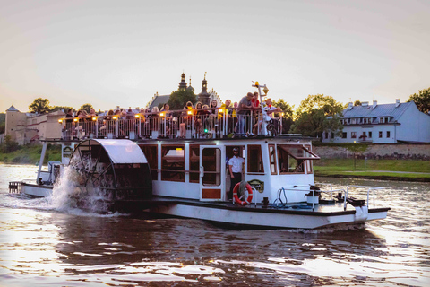 Cracovia: crucero nocturno de 1 hora por el río Vístula