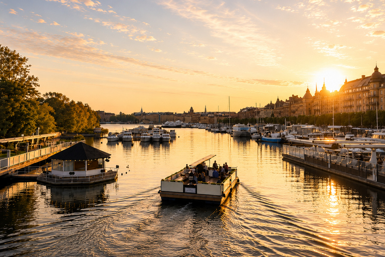 Stockholm: Djurgården 2-hour Live Music Raft Tour (BYO)