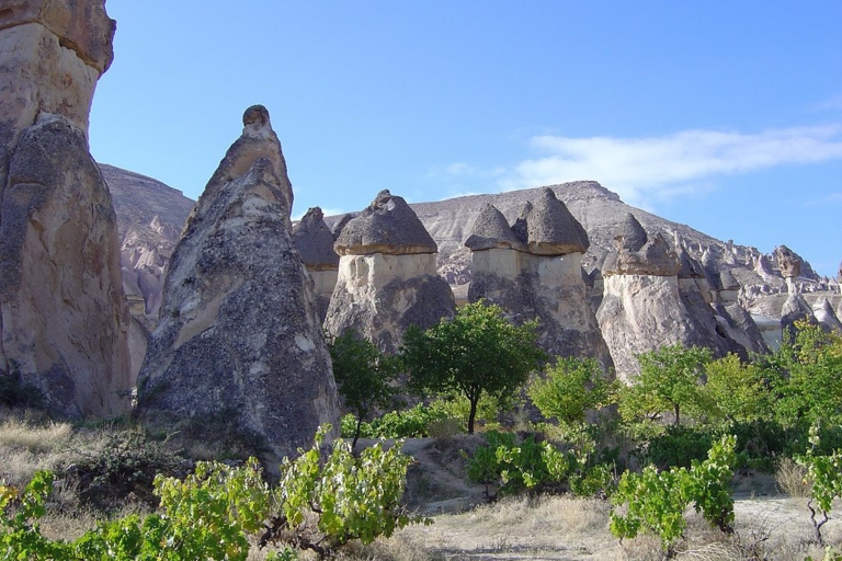 Excursión a las montañas del norte de Capadocia Fairychimneys y al aire libreCapadocia: Red Tour de día completo: