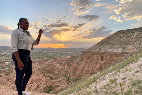 Cappadocië zonsondergang en nachttour met diner