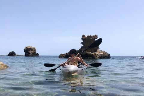 2H. Guided tour in transparent Kayak or Sup & Optional Yoga