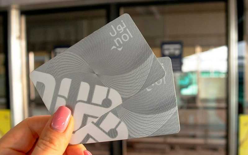 Dubai: tarjeta NOL de transporte público y paquete de tarjeta SIM 5G/4G