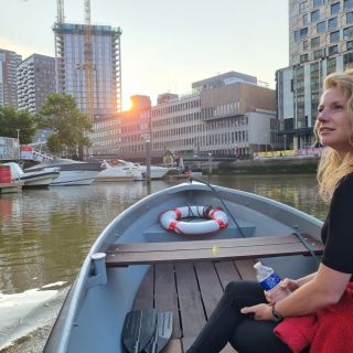Rotterdam: elektrische boot huren in het centrum