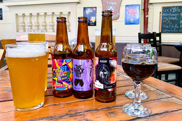 Bucharest: Craft Beer Tour with Street Food Tasting