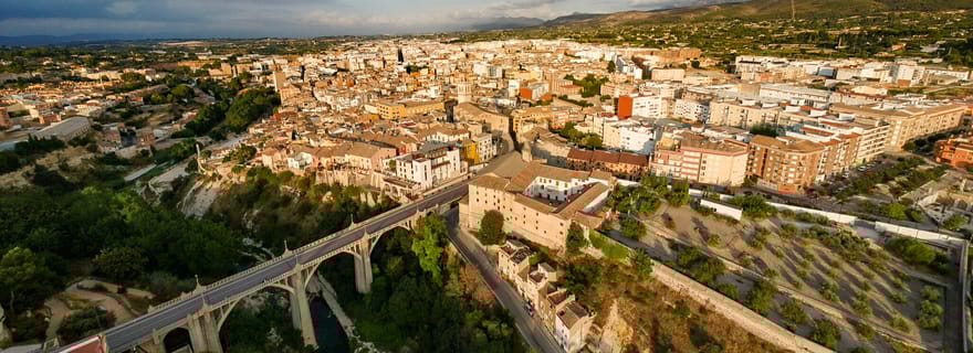 Au départ d'Alicante : visite guidée de Xativa et Anna