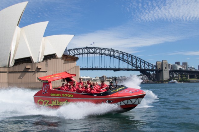 Visit Sydney Jet Boat Adventure Ride from Circular Quay in Sydney