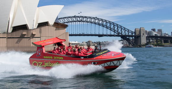Sydney: Jet Boat Adventure Ride from Circular Quay
