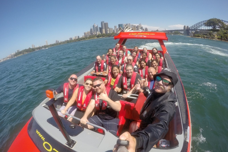 Sydney: Jetboot-Abenteuerfahrt vom Circular Quay