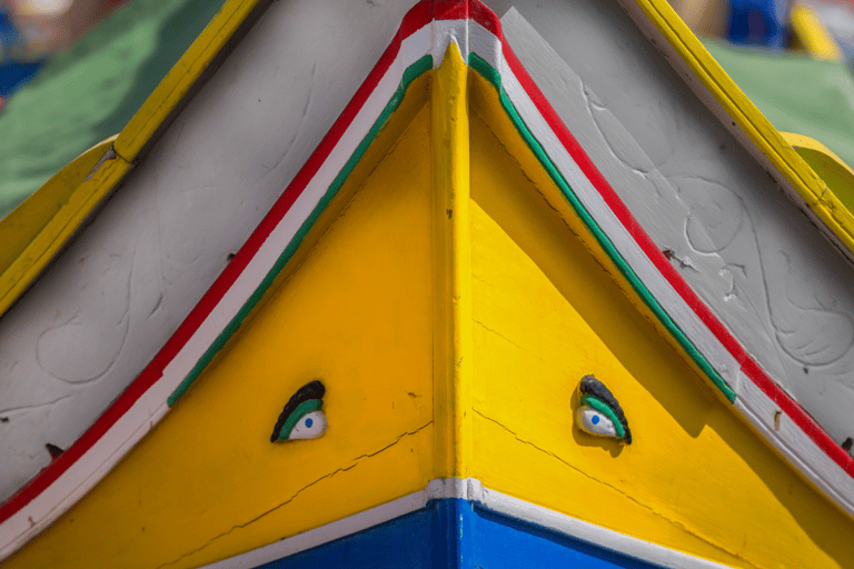 Marsaxlokk, Blaue Grotte und Qrendi Geführte TourVon Valletta aus: Blaue Grotte von Marsaxlokk und geführte Tour durch Qrendi