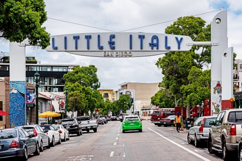 San Diego: Little Italy Booze and Bites Tour z lokalnym
