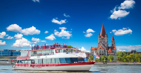 Vienna: Danube River Cruise w/ optional Viennese Specialties