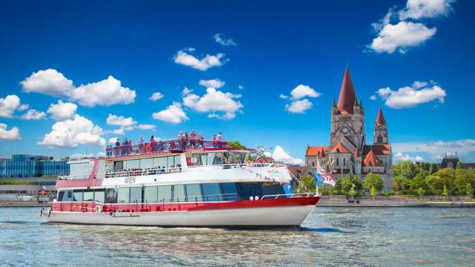 Vienna: Danube River Cruise w/ optional Viennese Specialties