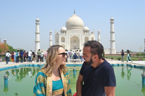 Desde Delhi: tour todo incluido del Taj Mahal por Gatimaan Express