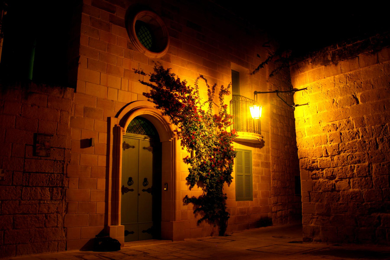 Paseo nocturno por el paseo marítimo de La Valeta con Rabat y MdinaDesde La Valeta: paseo nocturno por el paseo marítimo con Rabat y Mdina