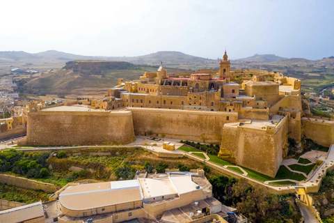 Från Malta: Dagsutflykt till Gozo med templen i GgantijaMed engelsktalande guide