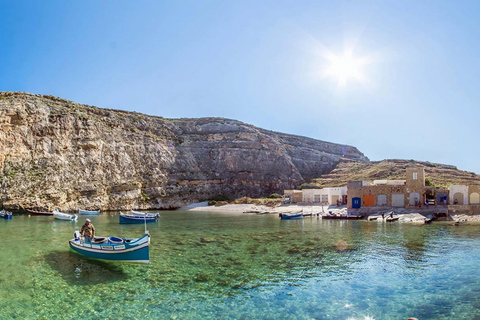 Från Malta: Dagsutflykt till Gozo med templen i GgantijaMed engelsktalande guide