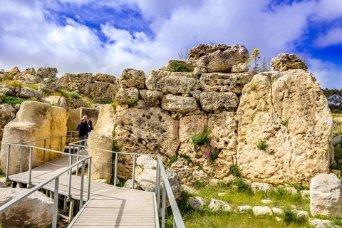 Från Malta: Dagsutflykt till Gozo med templen i GgantijaMed engelsktalande guide