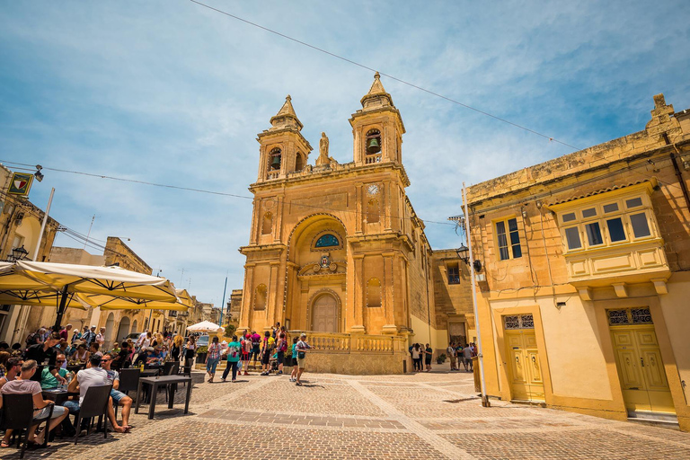 Visita guiada a Marsaxlokk, Gruta Azul y QrendiDesde La Valeta: visita guiada a la gruta azul de Marsaxlokk y Qrendi