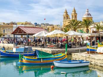 Malta: Tour guidato di Marsaxlokk, della Grotta Azzurra e di Qrendi