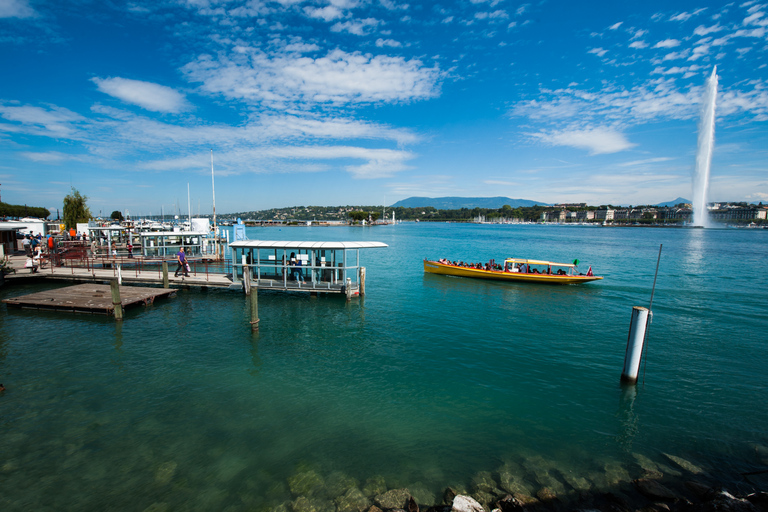 Genève : croisière pittoresque sur le lac avec collations et vin