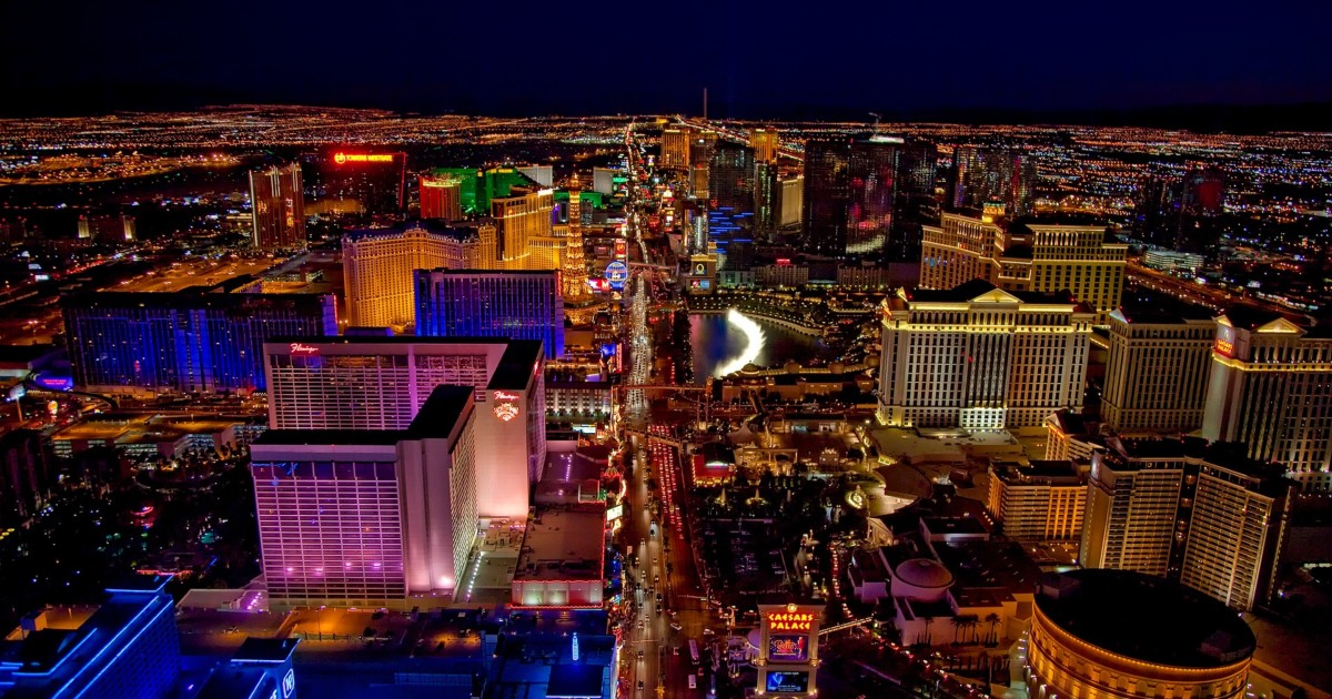 Nothing Beats The Nighttime View From The Top Of Nevada's Eiffel Tower