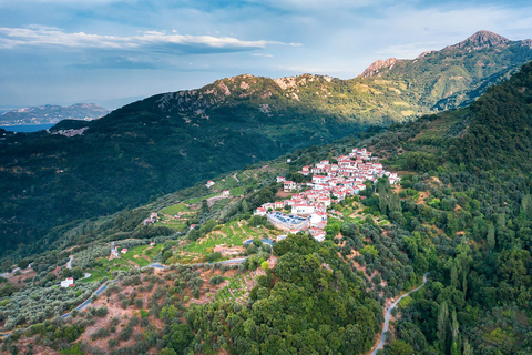 Desde Chania: visita privada a los puntos destacados locales y al palacio de KnossosDesde Chania: recorrido en limusina por los pueblos privados y el palacio de Knossos