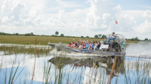 Everglades: pacchetto avventura sull&#039;idroscivolante del Sawgrass Park