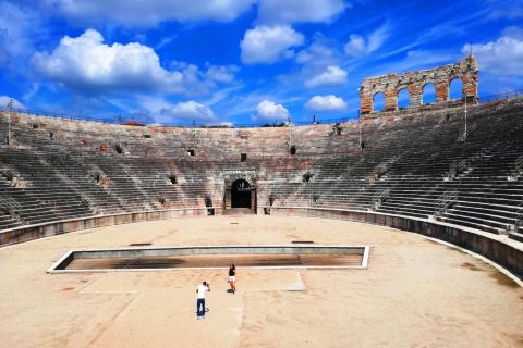 Verona: die Arena zur Zeit der Gladiatoren