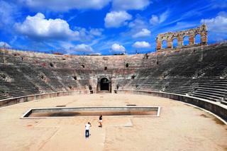 Verona: the Arena at the Gladiators' time