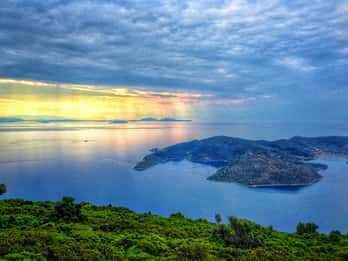 Desde Cefalonia Tour en autobús de día completo por la isla de Ítaca