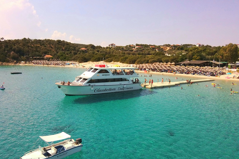 Chalkidiki: Blue Lagoon & Ammouliani Island Cruise & Lunch Chalkidiki: Lunch Cruise to Blue Lagoon & Vourvourou's Islet