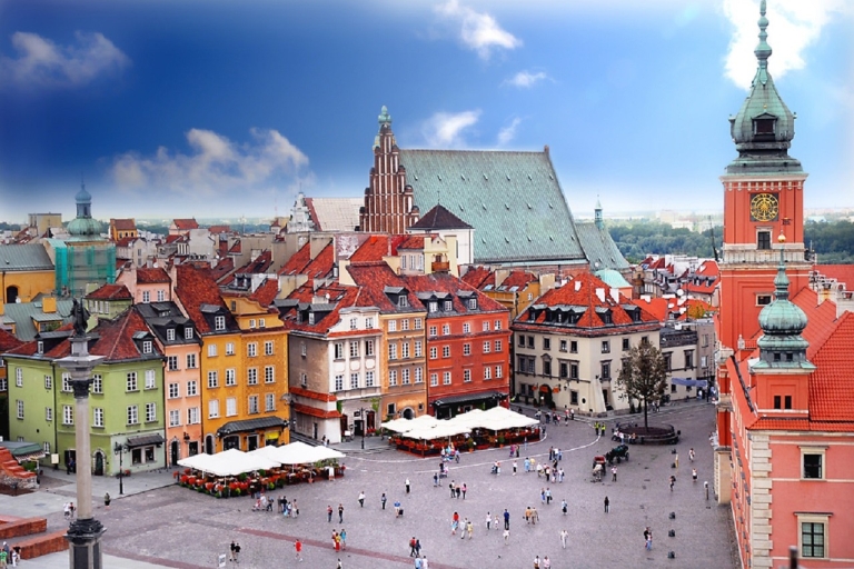 Von Lodz aus: Warschau Stadt Privat geführter TagesausflugEnglisch, Spanisch, Deutsch, Französisch, Italienisch, Russisch, Polnisch