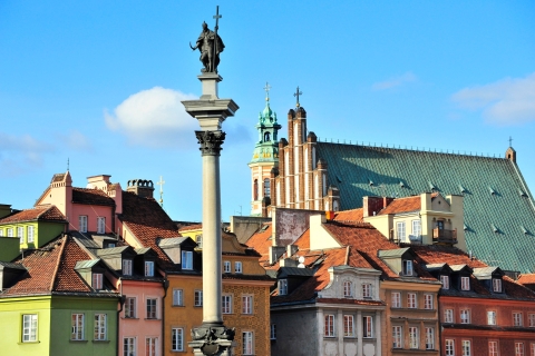 De Lodz: excursion guidée privée d'une journée dans la ville de VarsoviePortugais