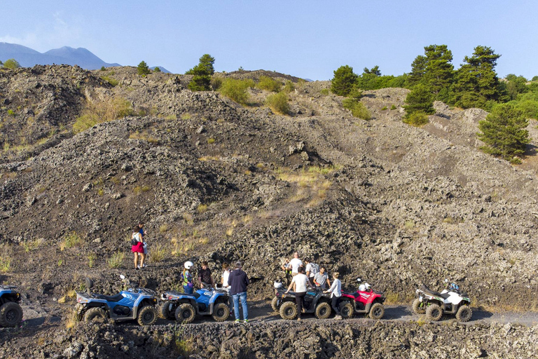 Från Nicolosi: Kvadrupel-tur till vulkanen EtnaFrån Nicolosi: Mount Etna Quad Tour