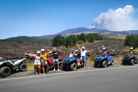 Desde Nicolosi Excursión al volcán Etna en quadDesde Nicolosi: recorrido en quad por el monte Etna