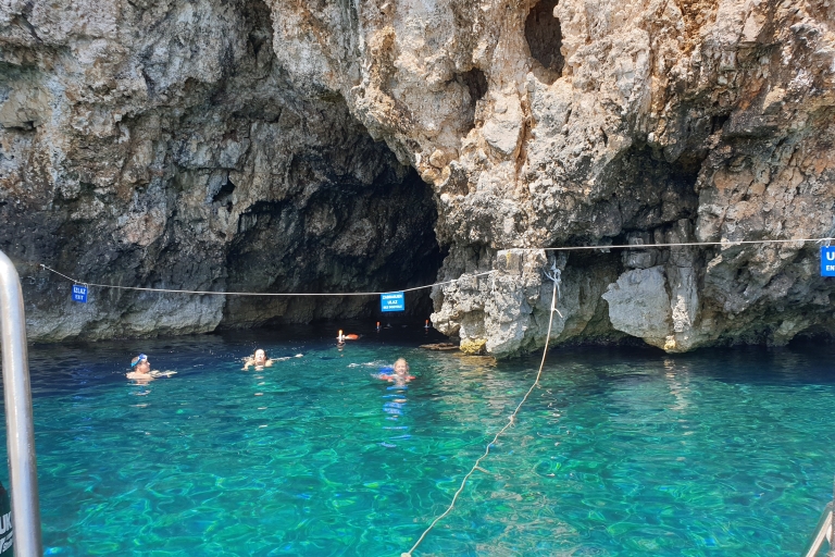 Von Hvar aus: Blaue Höhle, Grüne Höhle & 5 Inseln Speedboat Tour