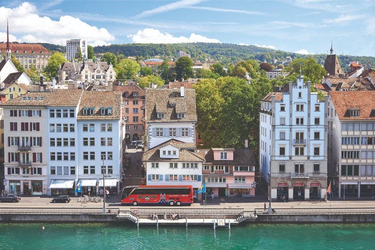 Zurique: City Tour guiado por áudio e trem para o &quot;Top of Zurich&quot;