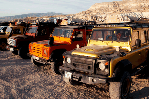 De Göreme: Passeio de jipe pela CapadóciaDe Göreme: Excursão de safári de jipe na Capadócia