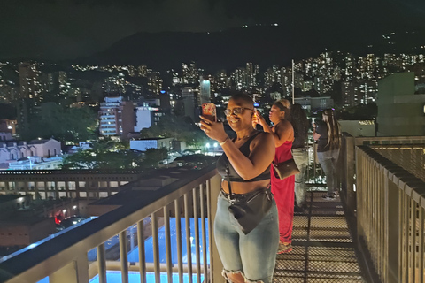 Medellin: Street Food Verkostungen und Poblado Rooftops Tour