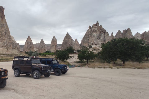 De Göreme: Passeio de jipe pela CapadóciaDe Göreme: Excursão de safári de jipe na Capadócia