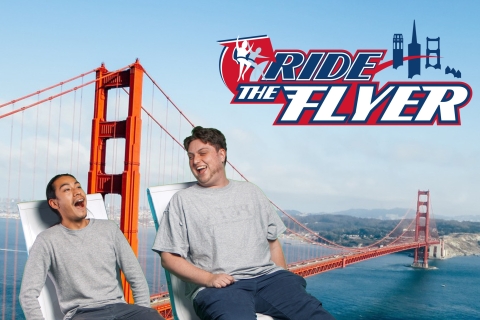 The Flyer San Francisco: Ticket für einen 3D-FlugThe Flyer