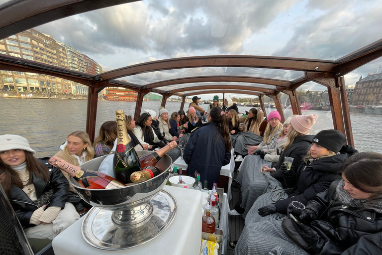 Amsterdam: Rondvaart met optioneel onbeperkt drankjesRondvaart met onbeperkt drankjes