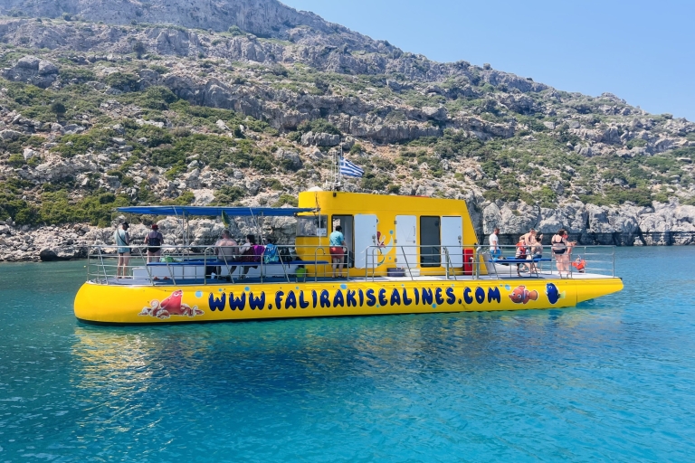 Faliraki: 3 Hour Yellow Submarine Swim Cruise with Drinks (Copy of) Faliraki: 3 Hour Yellow Submarine Swim Cruise with Drinks