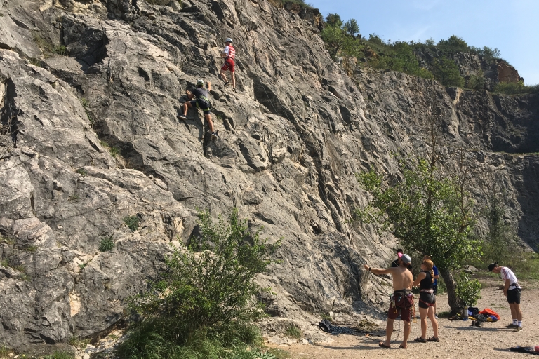 Praga: experiencia de escalada en roca de medio día con instructor