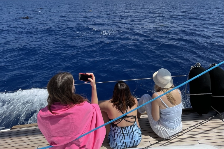 Funchal: Prywatny rejs żaglówką z przekąskami i nurkowaniem
