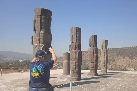 Au départ de Mexico City : Excursion d'une journée aux Pyramides de Tula et à Teotihuacan