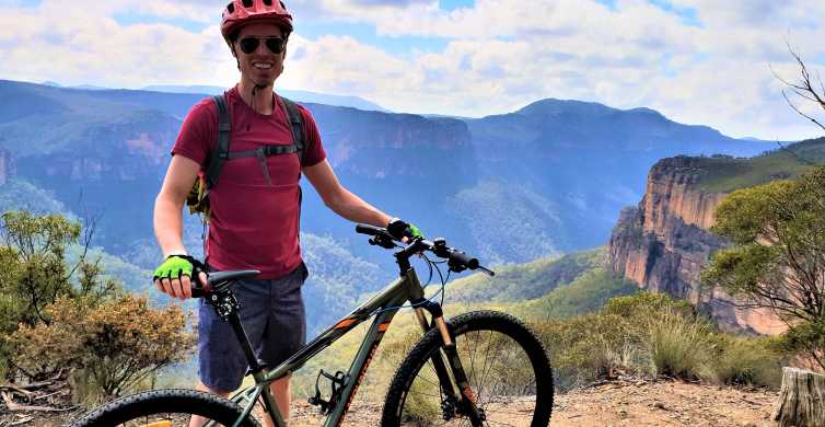 From Blue Mountains Mountain e Bike Ride Hanging Rock