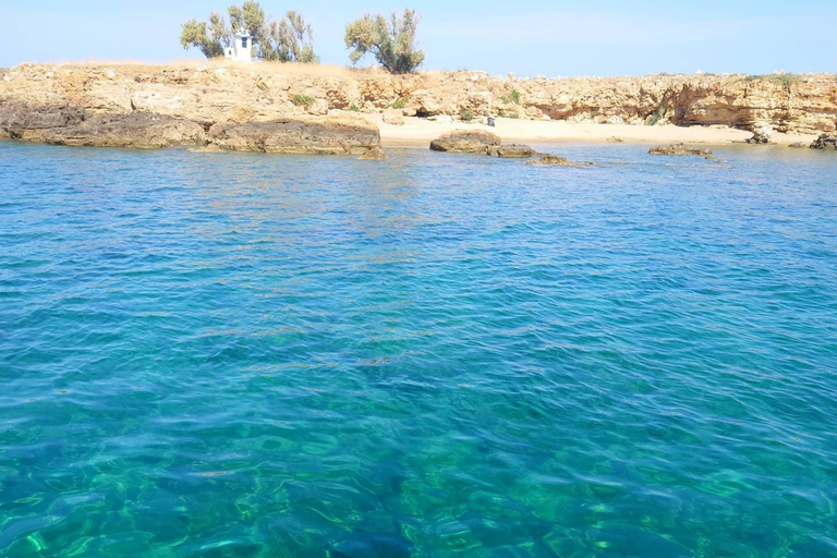 From Chania: Boat Trip to Lazaretta Island with Swim Stop