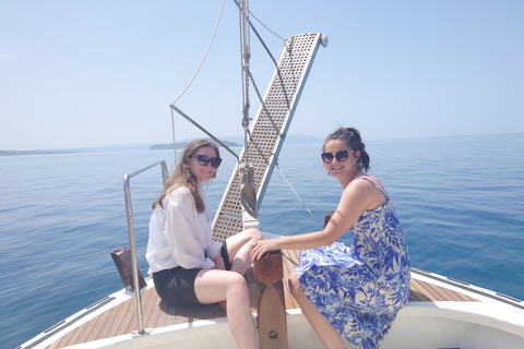 From Chania: Boat Trip to Lazaretta Island with Swim Stop