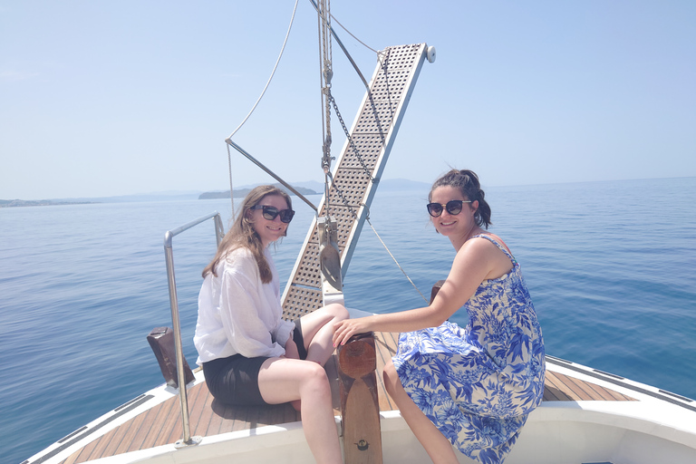 From Chania: Boat Trip to Lazaretta Island with Swim Stop